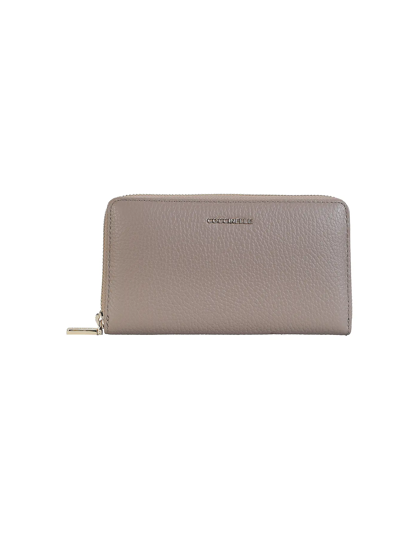 COCCINELLE | Geldbörse METALLIC SOFT | beige
